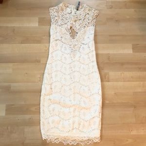White lace dress NWOT